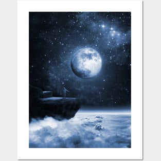 The Moon is beautiful, isn’t it? Posters and Art